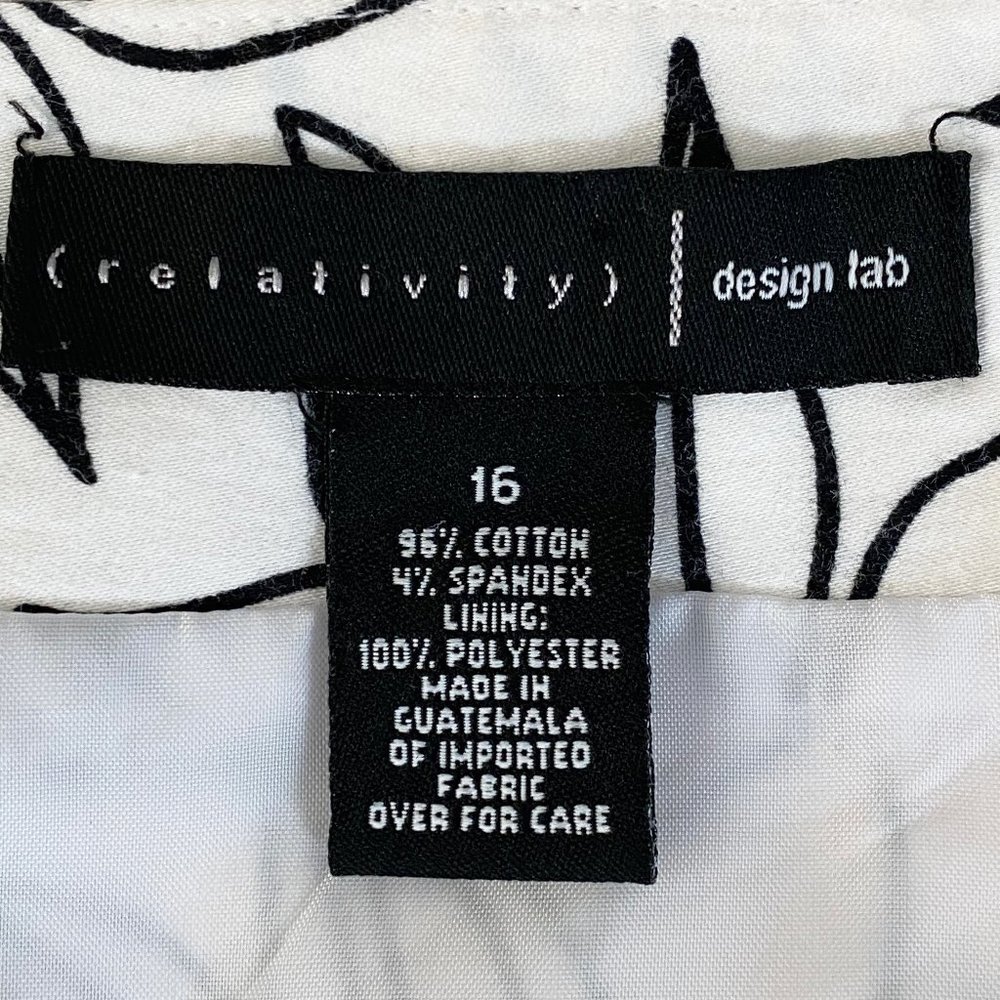 Relativity Design Lab White Pencil Skirt - Picture 4 of 6